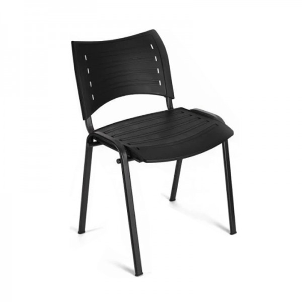 Silla Smart con estructura epoxy negra y carcasa de plástico color negro Silla Smart con estructura epoxy negra y carcasa de plástico color negro